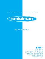 M-Audio SAM User guide