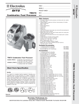 Electrolux TRK70 User manual