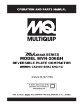 MQ Multiquip MVH206GH Specification