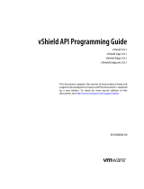 VMware vShield VSHIELD APP 1.0 - API User guide
