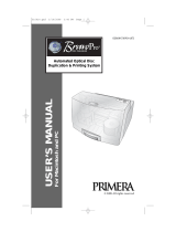 Primera BravoPro Disk publisher Owner's manual
