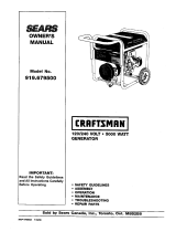 Craftsman MGP-679500 Owner's manual