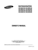 Samsung RB215BSSW/XAA-00 User manual
