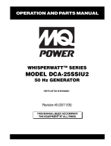 MQ Power DCA25SSIU2 User manual