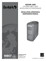 Dunkirk Q95M-200 Modulating Condensing Boiler Installation guide