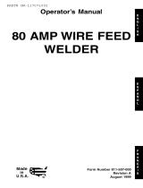 Century MIG Wire Feed Welder Owner's manual