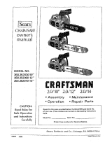 Craftsman 358352060 Owner's manual