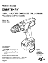 Craftsman 973.111350 Owner's manual