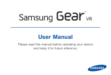 Samsung SM-R320 Gear VR User manual