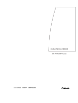 Canon ColorPASS Z5000 Owner's manual