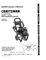 Craftsman 580.762012 Owner's manual