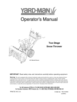 MTD 737-0168 Owner's manual