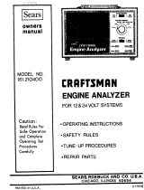 Craftsman 161210400 Owner's manual