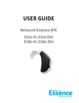 ReSound Essence Behind-the-Ear User guide