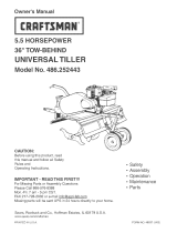 Craftsman 486252443 Owner's manual