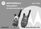 Motorola T5720 - GMRS/FRS Radio, Pair User manual
