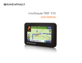 Rand McNally intelliroute TND 515 User manual