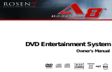 Rosen DVD Entertainment System User manual