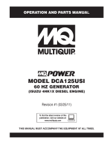 MULTIQUIP DCA5USI User manual