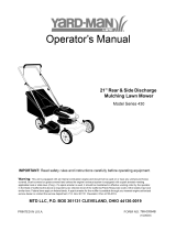 Yard-Man 11A-435D701 Owner's manual