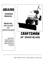 Craftsman 486244280 Owner's manual