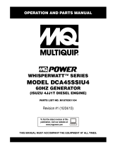 MQ Power Dca45ssiu4 User manual