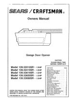 Craftsman 13953625SR User manual
