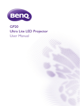 BenQ GP20 User manual