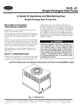 Carrier 50JS Owner's manual