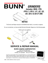 Bunn FPG User manual