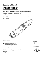 Craftsman 973.112090 Owner's manual