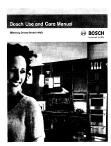 Bosch HWD Series Owner's manual