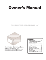 Amana Commercial Owner's manual