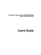 Epson 5020UBE User manual