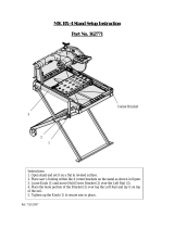 MK Diamond Products BX-4 Stand Operating instructions