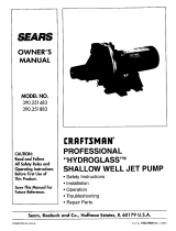 Craftsman 390.251483 User manual