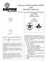 Empire DVC-35-1IP Owner's manual