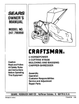 Craftsman 247795950 User manual