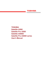 Toshiba A500 (PSAM3A) User guide