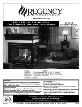 Regency Fireplace Products Panorama P121 Owner's manual