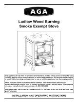 AGA Ludlow Wood Burning User guide