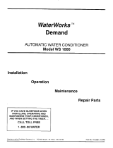 WaterWorks WaterWorks Demand WS 1000 Installation guide