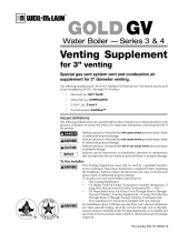 Weil-McLain Gold GV 3 Series Owner's manual