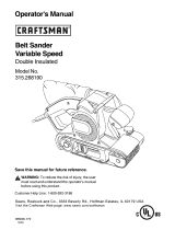 Craftsman 315.268190 Owner's manual