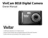 Vivitar 8018 User manual