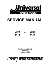 Westerbeke 5416 User manual