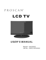 ProScan 19LB30Q User manual