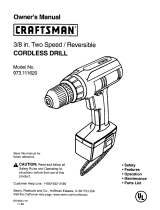 Craftsman 973111620 Owner's manual