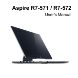 Acer Aspire R7-571G User manual