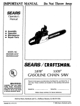 Craftsman 358.356281 Owner's manual